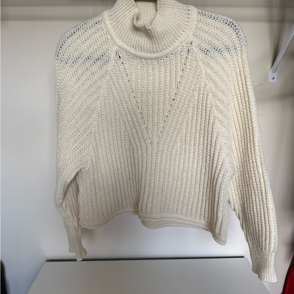 Cozy Cream Turtleneck Sweater